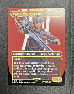 Magic: The Gathering: Noctis, Prince of Lucis (Borderless) 0401 FINAL FANTASY NM - Image 1