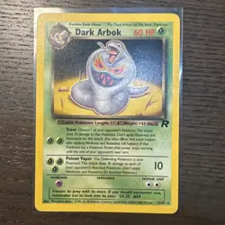 Dark Arbok 19/82 Team Rocket Regular Pokemon TCG - MP - Image 1