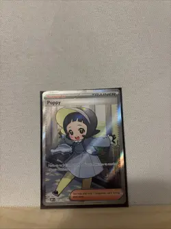 2023 POKEMON OBF EN-OBSIDIAN FLAMES 220 POPPY ULTRA RARE - Image 1