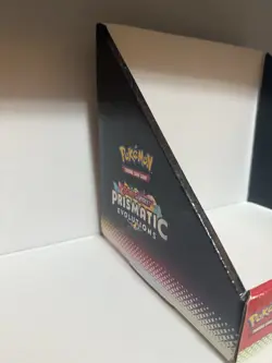 Pokemon EMPTY Prismatic Evolutions Poster Collection Display Box - Image 2