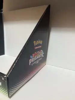 Pokemon EMPTY Prismatic Evolutions Poster Collection Display Box - Image 3