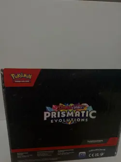 Pokemon EMPTY Prismatic Evolutions Poster Collection Display Box - Image 4