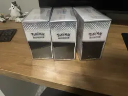 Pokemon TCG Prismatic Evolutions Elite Trainer Box Lot of 3 Sealed - Image 3