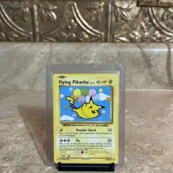 Flying Pikachu 110/108 Pokemon Card – Rare Promo – Collector’s Item - Image 1