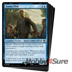 Danny Pink X4 M/NM Magic: The Gathering MTG Universes Beyond: Doctor Who - Image 1