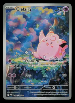 Clefairy 094/088 Holo Illustration Rare Perfect Order Pokemon Near Mint 10 CopyU - Image 1
