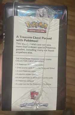 Pokemon 2021 Collector Chest Single Strike Tepig/Rapid Strike Shinx Booster Set 820650808449 - Image 3