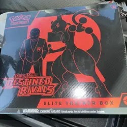 Pokemon TCG Destined Rivals Elite Trainer Box ETB - Factory Sealed - Image 1