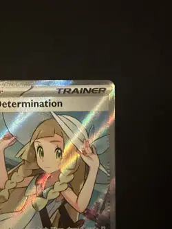 Lillie's Determination 169/132 Pokemon TCG Me01: Mega Evolution Ultra Rare Holo - Image 3