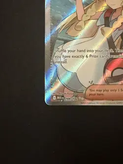 Lillie's Determination 169/132 Pokemon TCG Me01: Mega Evolution Ultra Rare Holo - Image 5