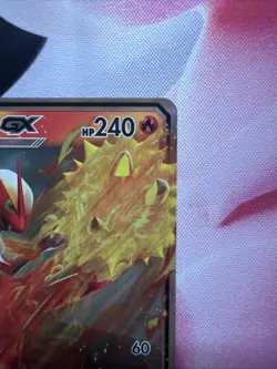 Blaziken GX Ultra Rare Pokemon TCG Sun & Moon SM - Celestial Storm 28/168 NM - Image 5