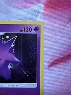 Pokemon Gengar Holo Rare Sun & Moon SM Crimson Invasion 38/111 LP - Image 5