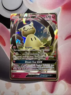 Mimikyu GX 149/214 Holo GX Rare Lost Thunder LP Pokemon - Image 1