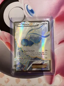 Pokemon XY Fates Collide Altaria EX 123/124 Full Art Ultra Rare Holo - Image 4
