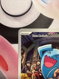 Pokemon Team Rocket's Wobbuffet Illustration Rare Scarlet & Violet Promo 203 - Image 4