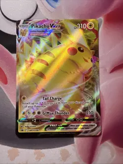 Pikachu VMAX SWSH286 NM Pokemon TCG Sword and Shield Promo - Image 1