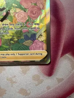 Gardenia's Vigor GG61/GG70 Crown Zenith Galarian Gallery Pokemon Holo NM - Image 2