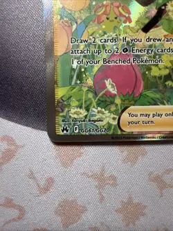 Gardenia's Vigor GG61/GG70 Crown Zenith Galarian Gallery Pokemon Holo NM - Image 3
