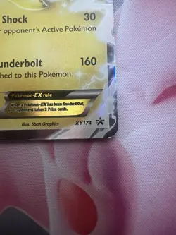 Pikachu EX XY174 Pokemon XY Black Star Promo Ultra Rare Holo 2016 MP - Image 2