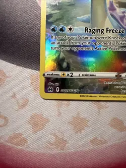 Pokemon TCG Lapras Crown Zenith Galarian Gallery GG05/GG70 NM Condition - Image 3