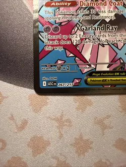 Pokemon TCG: Ascended Heroes Mega Diancie ex 267/217 Attack Rare NM - Image 3