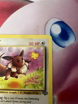 Pokemon TCG Jungle #51/64 Eevee 1st Edition LP - Image 5