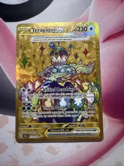 Terapagos ex - 173/142 - Pokemon Stellar Crown Secret Rare NM - Image 1