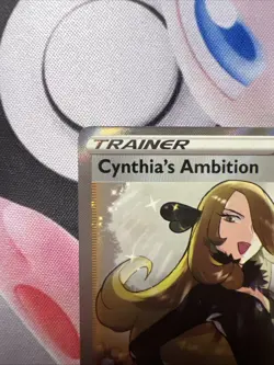 Cynthia's Ambition ⭐ 169/172 Holo Ultra Rare Brilliant Stars 2022 Pokemon NM - Image 4