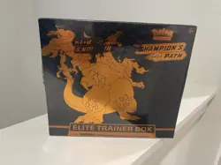 Pokemon TCG Champion’s Path Elite Trainer Box Factory Sealed ETB Misprint Box!!! - Image 1