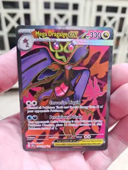 Pokemon TCG- Mega Dragalge ex 104/086 Ultra Rare Full Art- Chaos Rising - Image 1
