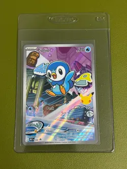 Piplup Black Star Promo 042 1st Partners Series one Pokemon English - Image 1