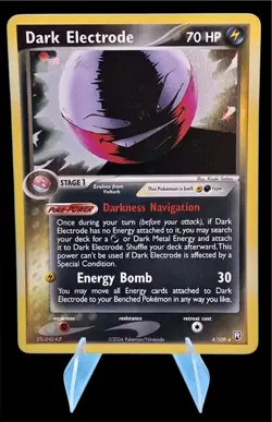 Team Rocket Returns Pokemon TCG Dark Electrode 4/109 Holo 2004 LP NM - Image 1
