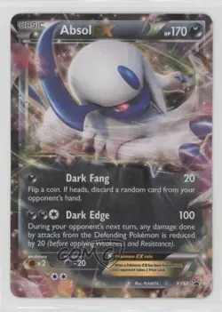 Absol EX Pokemon XY Black Star Promo #XY62 - Image 1