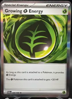 Growing Energy 086/088 - Holo Rare - Perfect Order - NM✨- Pokemon TCG - Image 1