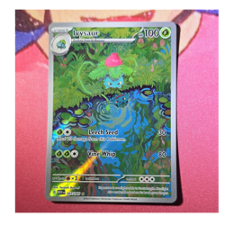 Pokemon Ivysaur Sv: Scarlet & Violet 151 167/165 Illustration Rare Holo - Image 1