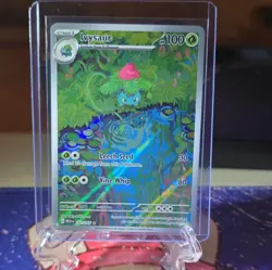 Pokemon Ivysaur Sv: Scarlet & Violet 151 167/165 Illustration Rare Holo - Image 5