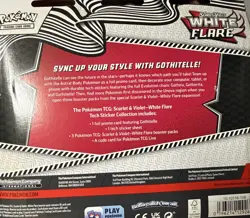 Pokemon TCG S&V Black Bolt and white Tech Sticker Collection Reuniclus NEWSEALED - Image 5