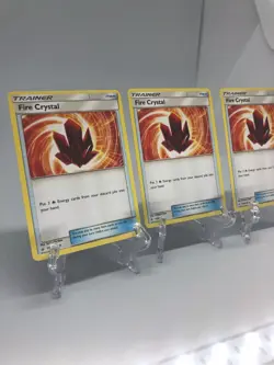 Pokemon SM Unbroken Bonds x3 Fire Crystal 173/214 Mint - Image 2
