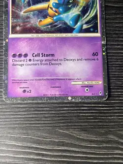 Pokemon Deoxys TCG Call of Legends SL1 Holo Rare MP/HP - Image 3