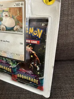 Pokemon TCG Twilight Masquerade Snorlax 3 Pack Blister Sealed Booster - Image 3