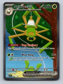 Pokemon TCG Spidops ex Holo Special Illustration Rare SV01: Scarlet & Violet Bas - Image 1