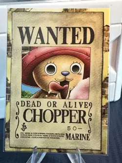 Panini One Piece Epic Journey Trading Card #119 Chopper Wanted Poster - Image 1