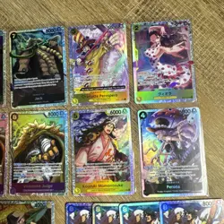 One Piece Card Lot 12 Cards 6 SR 6 Rare Holo Bundle NM English - Image 3