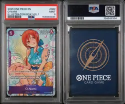 O-Nami OP05-062 - One Piece Illustration Box Vol. 1 - PSA 9 - Image 3