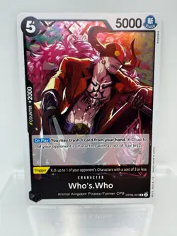 One Piece CCG: Two Legends - Who’s.Who (Foil Rare OP08-091) - Image 1