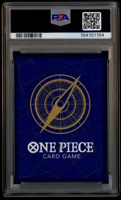 2025 One Piece OP13 JPN Red Manga Alternate Art #119 Portgas D. Ace PSA 10 - Image 3