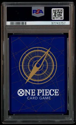 2024 One Piece JPN OP09 Manga Alt Art #051 Buggy PSA 10 GEM MINT - Image 3