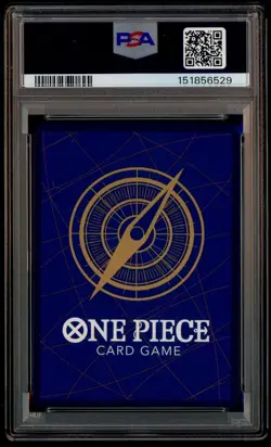 2025 One Piece OP13 ENGLISH 3rd Anniversary Gold #004 Shanks PSA 9 MINT - Image 3