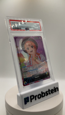 2025 One Piece EN OP & CS Whole Cake Island #041 Nami PSA 10 GEM MINT - Image 2