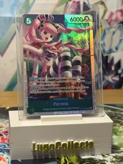 Perona OP14-033 SR The Azure Sea's Seven One Piece English NM - Image 1